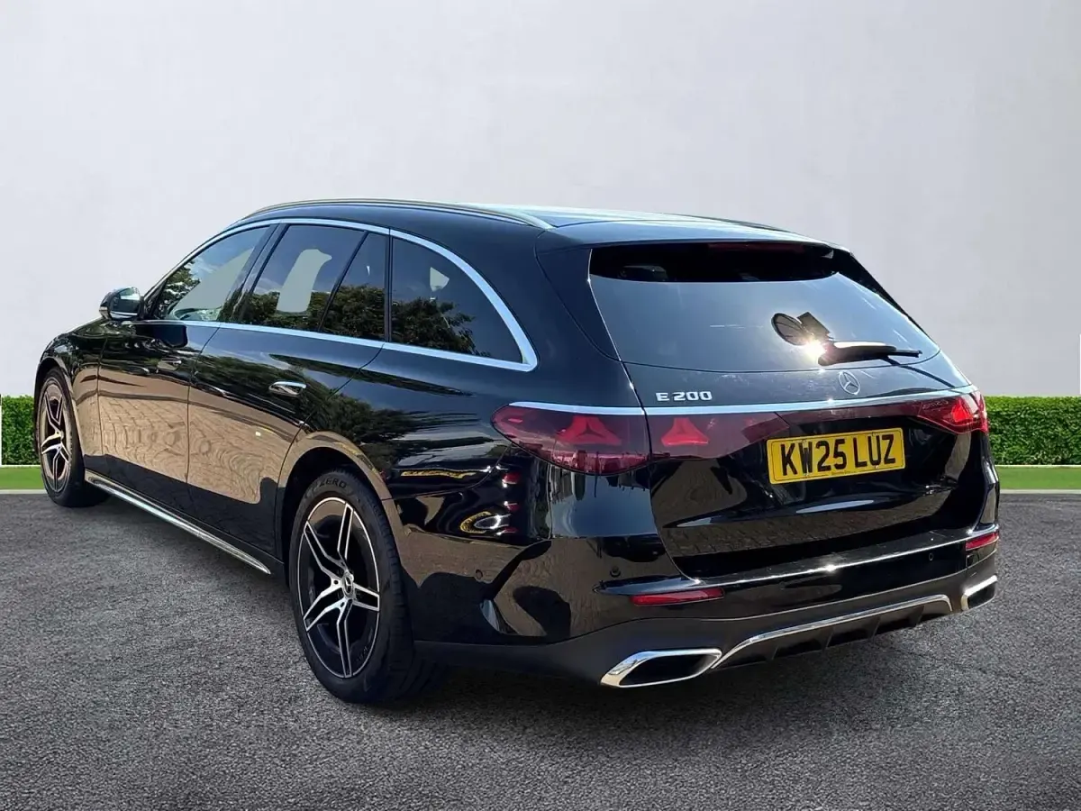 Used Mercedes E200 AMG Line Premium 2025 Black Estate