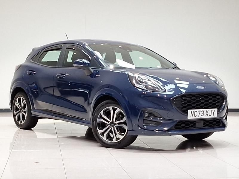 Used Ford Puma ST-Line 125 HP (91 kW) 2023 Blue SUV