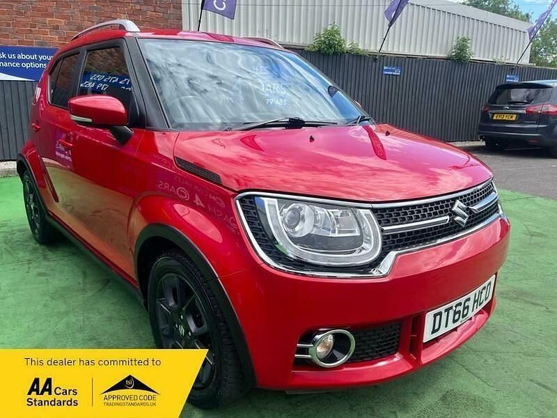 Red Used 2017 Suzuki Ignis SZ5 Hatchback | £6,295 (Expensive) - Image 1/2
