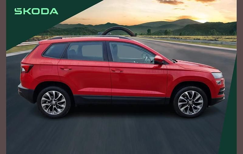 Used Skoda Karoq SE Drive 147 HP (108 kW) 2022 Red SUV