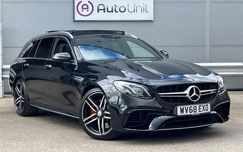 Black Used 2018 Mercedes E63 AMG AMG Estate | £46,990 (A bit pricey) - Image 1/4