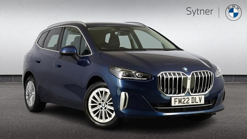 Blue Used 2022 BMW 223 Active Tourer Luxury Line MPV | £22,500 (Fair price) - Image 1/4