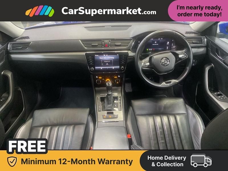 Used Skoda Superb SE L 150 HP (110 kW) 2022 Blue Estate