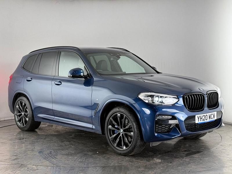 Used BMW X3 M Sport 190 HP (139 kW) 2020 Blue SUV