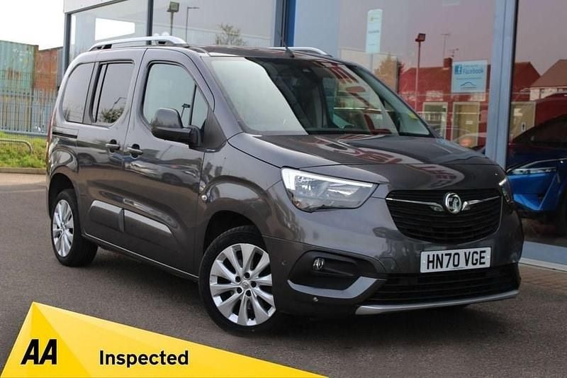 Used Vauxhall Combo Elite 130 HP (95 kW) 2020 Grey MPV