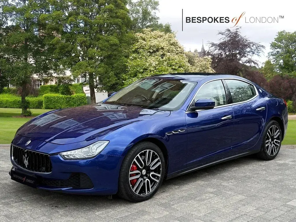 Used Maserati Ghibli 2017 Blue Sedan