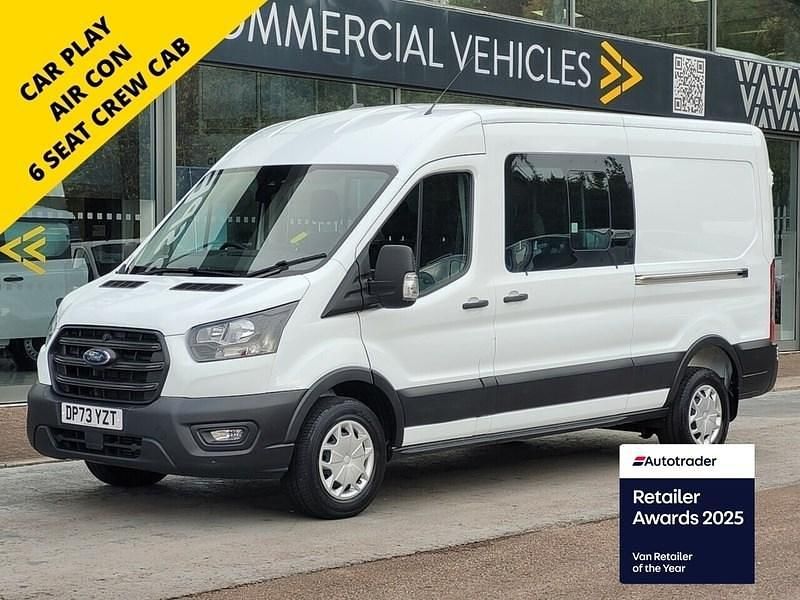 Used Ford Transit Trend 130 HP (95 kW) 2024 White Van