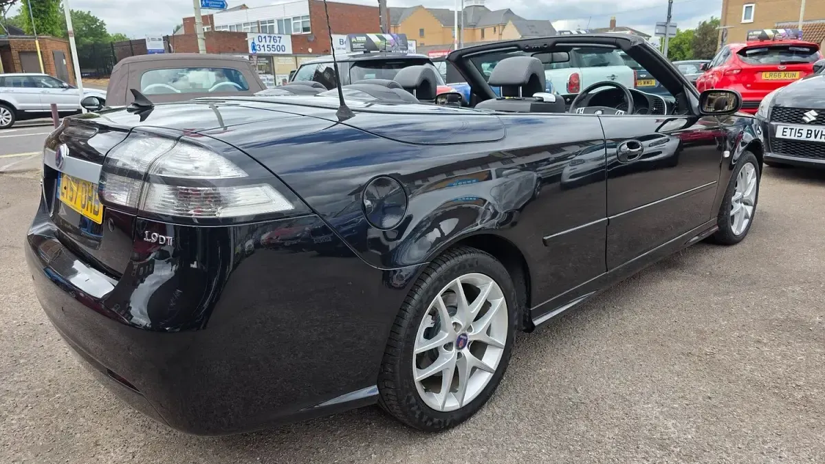 Used Saab 9-3 Vector 147 HP (108 kW) 2007 Black Cabriolet