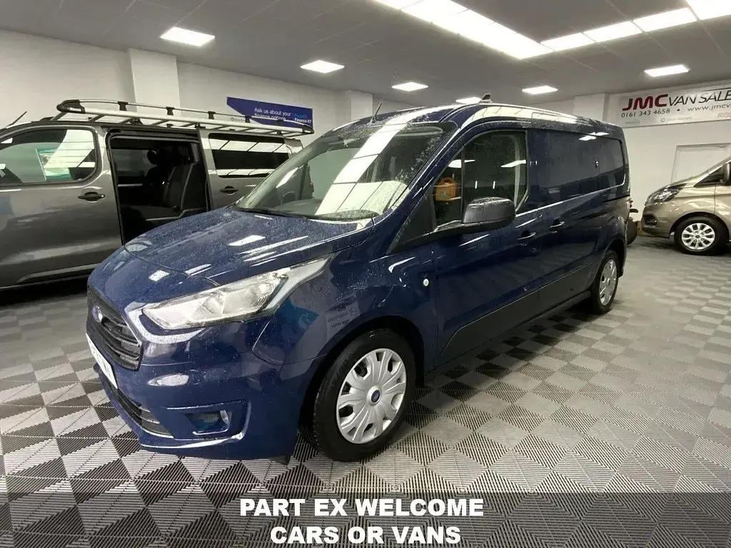 Used Ford Transit Connect Trend 100 HP (73 kW) 2021 Blue MPV