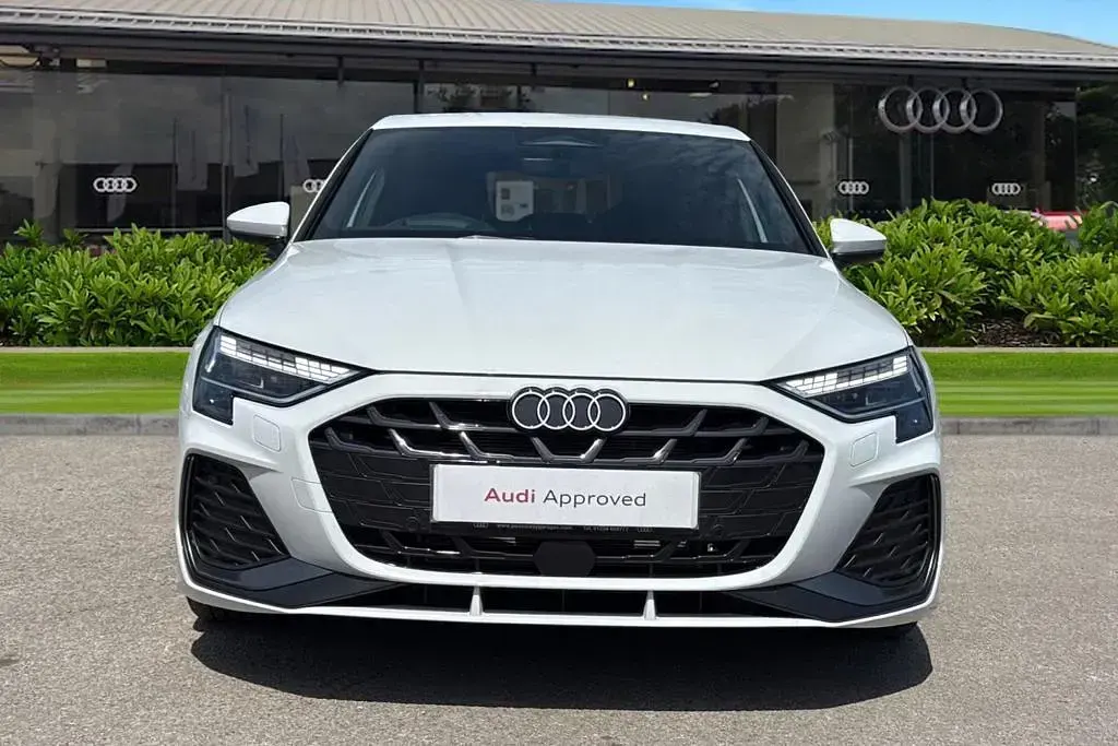 Used Audi A3 S-Line 116 HP (85 kW) 2025 White Hatchback
