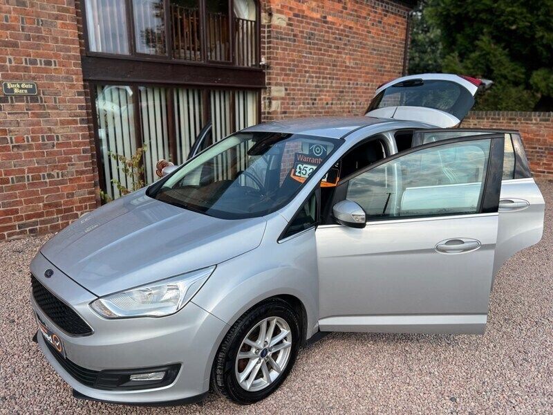Silver Used 2016 Ford C-MAX Zetec MPV | £4,695 (Fair price) - Image 1/3