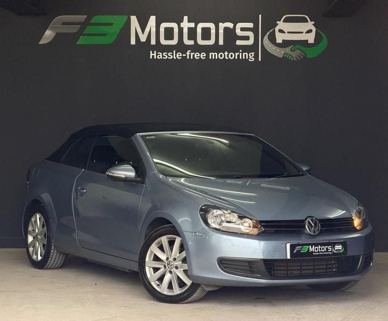Used VW Golf Cabriolet SE 2013 Blue Cabriolet