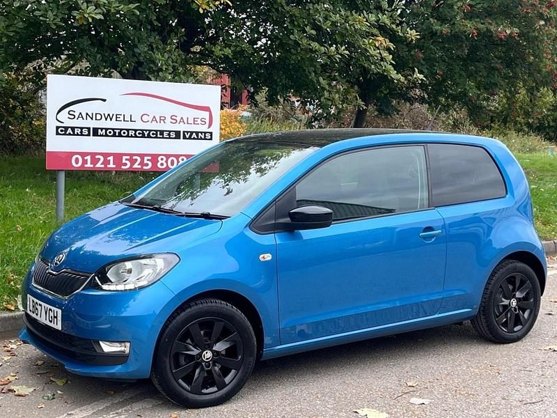 Blue Used 2018 Skoda Citigo Colour Edition Hatchback | £6,975 (Fair price) - Image 1/4