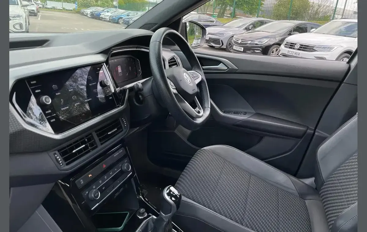 Used VW T-Cross R-line 115 HP (84 kW) 2019 Grey SUV