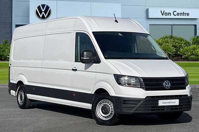 White Used 2024 VW Crafter Van | £264,291 - Image 1/4