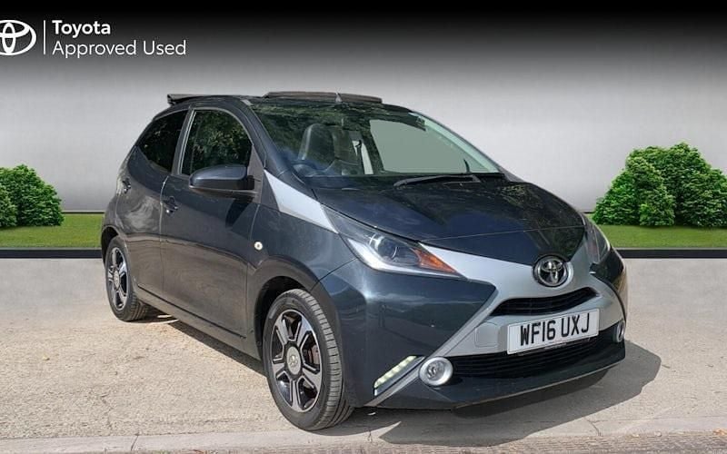 Electro grey Used 2016 Toyota Aygo X-clusiv Hatchback | £6,790 (Fair price) - Image 1/2