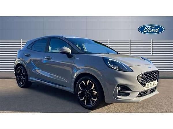 Grey Used 2023 Ford Puma Gen-E ST-Line X SUV | £16,066 (Fair price) - Image 1/4