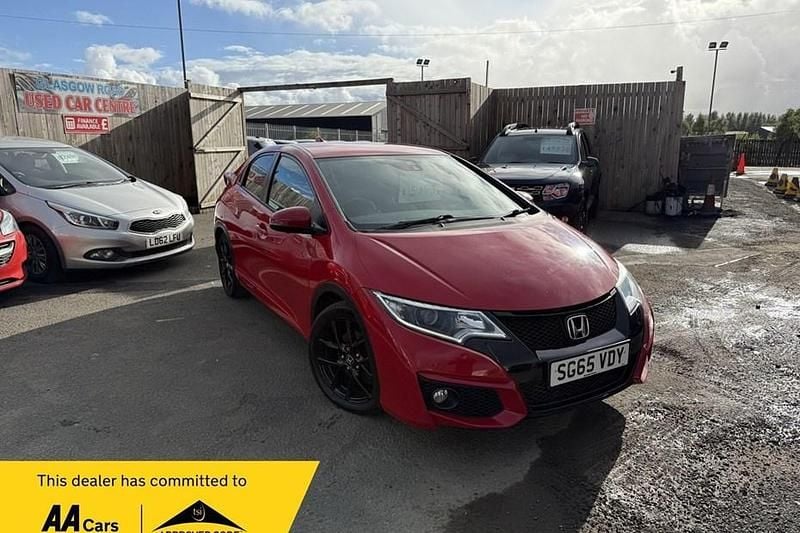 Red Used 2015 Honda Civic Sport Hatchback | £5,495 (Fair price) - Image 1/1