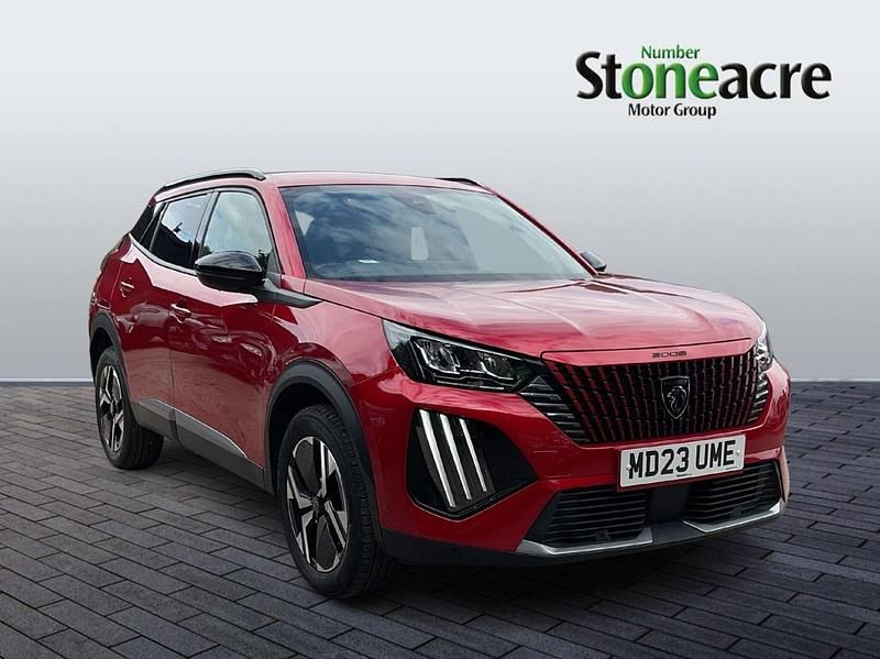 Red Used 2023 Peugeot 2008 Allure SUV | £13,490 (Super price) - Image 1/2