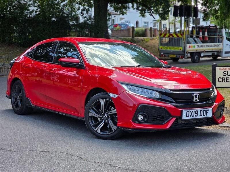 Red Used 2019 Honda Civic Sport Hatchback | £9,999 - Image 1/4
