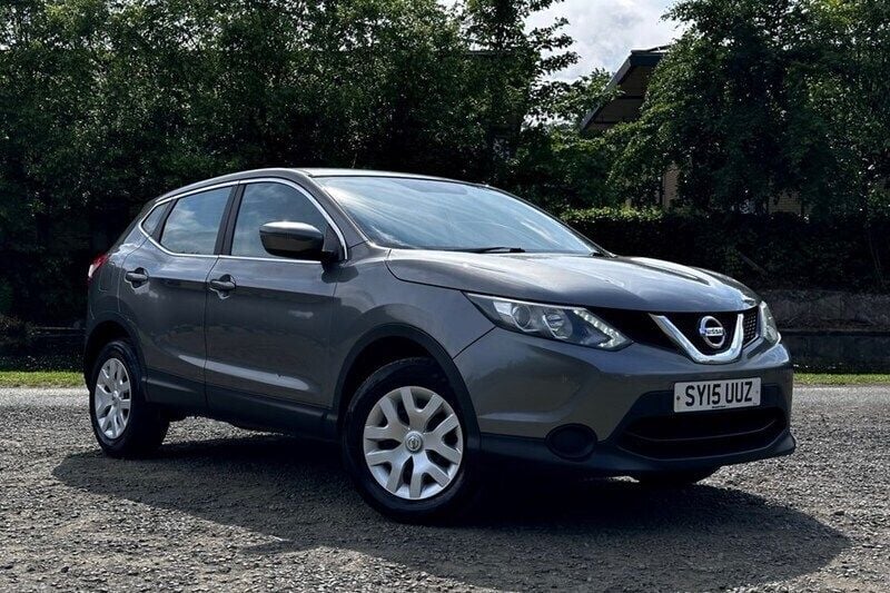Grey Used 2015 Nissan Qashqai Visia SUV | £5,550 (Good price) - Image 1/1