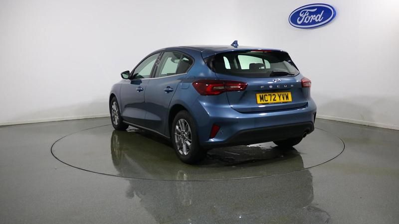 Used Ford Focus Titanium 125 HP (91 kW) 2023 Blue Hatchback