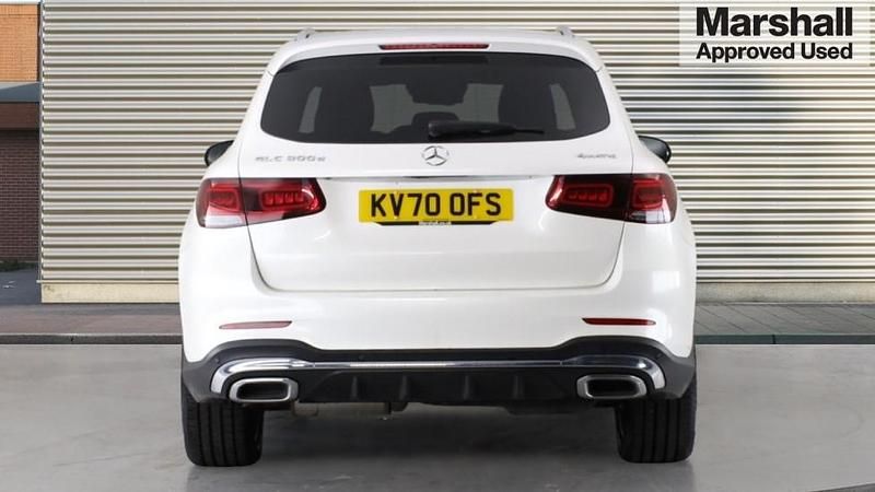 Used Mercedes GLC300 AMG Line Premium 245 HP (180 kW) 2020 White SUV