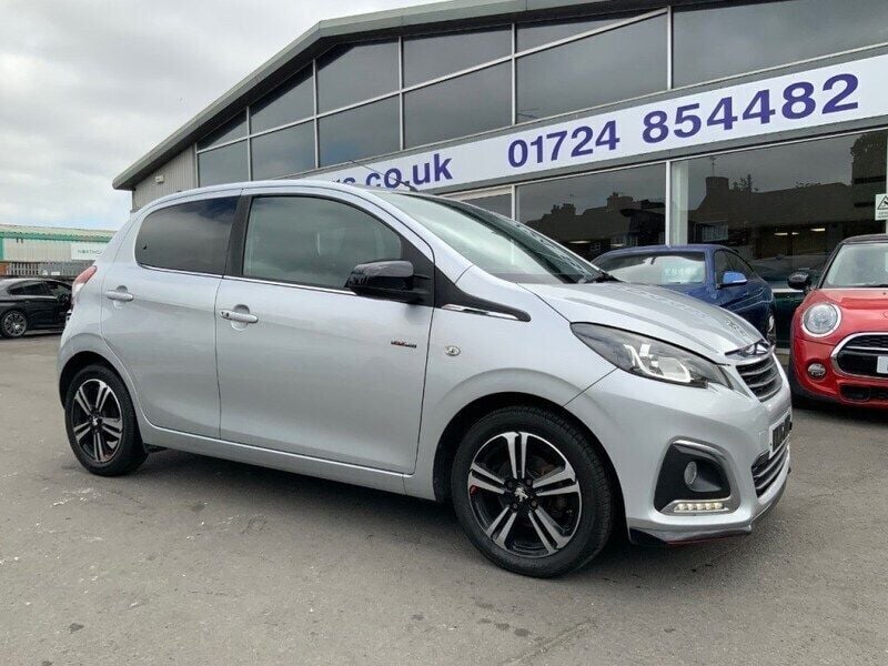 Silver Used 2016 Peugeot 108 GT-line Hatchback | £5,788 (Fair price) - Image 1/4