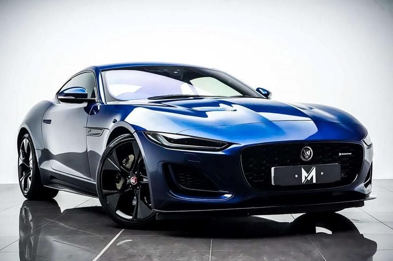 Blue Used 2021 Jaguar F-Type R-Dynamic Coupe | £36,995 (Fair price) - Image 1/4