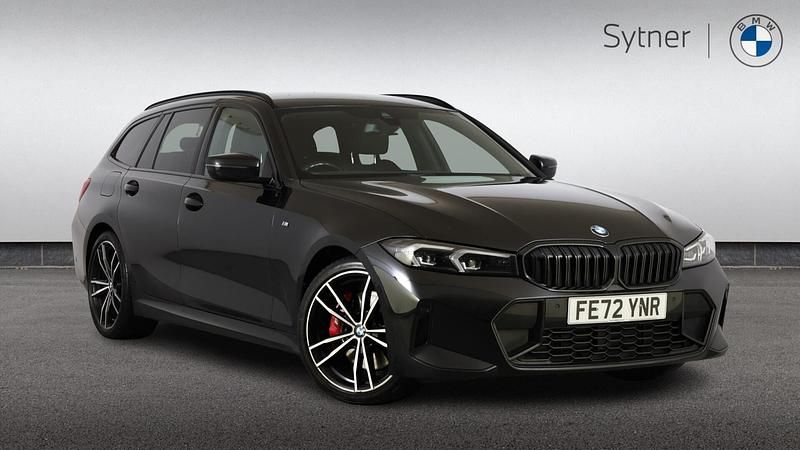 Black Used 2022 BMW 320 M Sport Estate | £29,000 (Expensive) - Image 1/4