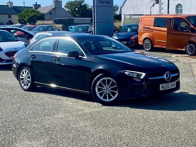 Black Used 2020 Mercedes A200 Sedan | £16,499 (Good price) - Image 1/4