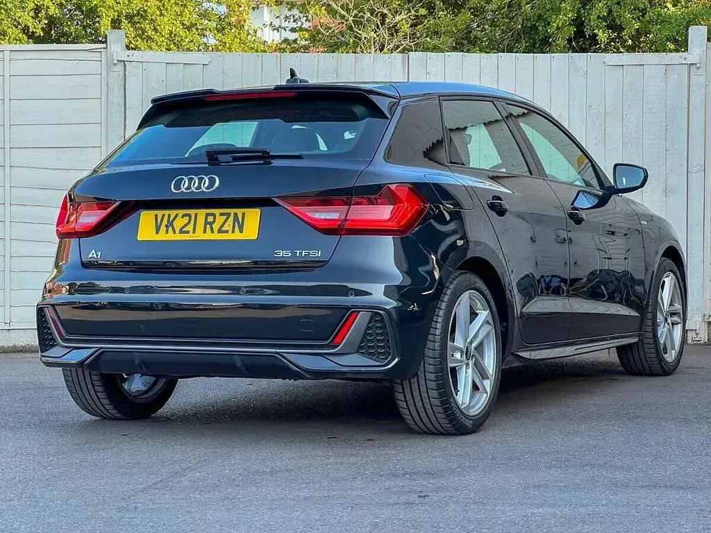 Used Audi A1 Sportback S-Line 150 HP (110 kW) 2021 Black Hatchback