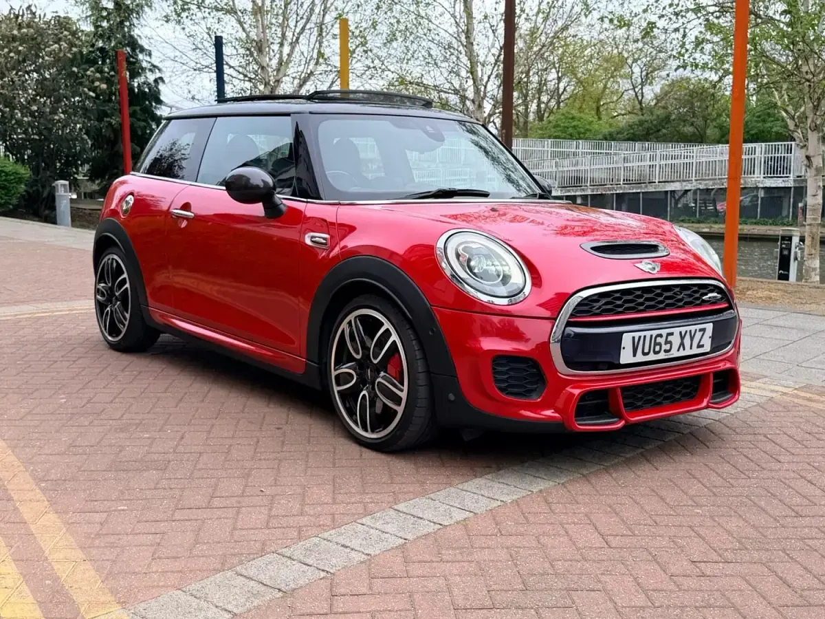 Used Mini John Cooper Works Hatch 2015 Red Hatchback