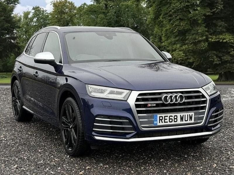 Blue Used 2018 Audi SQ5 Design SUV | £26,795 (Fair price) - Image 1/4