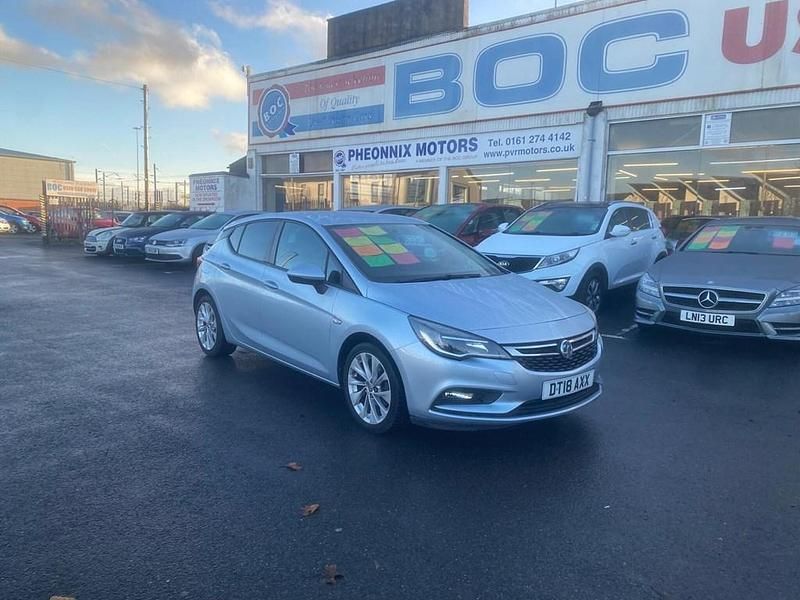 Used Vauxhall Astra Design Edition 2018 Silver Hatchback