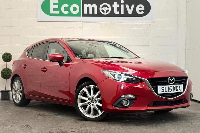 Red Used 2015 Mazda 3 Inclusive Hatchback | £6,995 (Fair price) - Image 1/1
