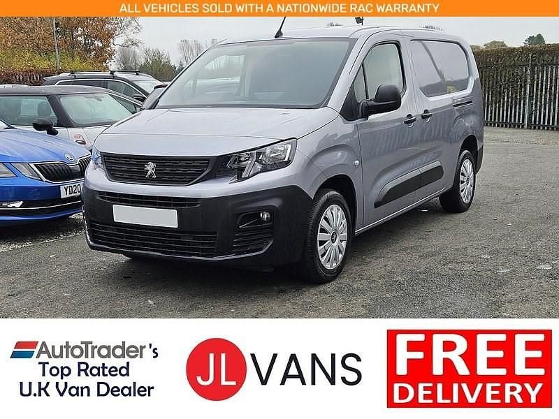 Grey Used 2019 Peugeot Partner MPV | £11,450 (Expensive) - Image 1/3