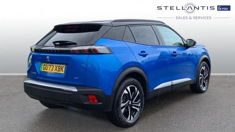 Used Peugeot e-2008 GT 98 kW (134 HP) 2023 Blue SUV