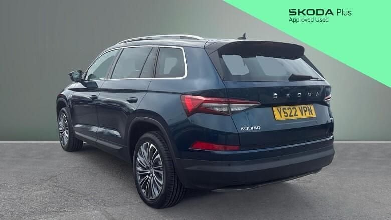 Used Skoda Kodiaq SE L Executive 190 HP (139 kW) 2022 Blue SUV