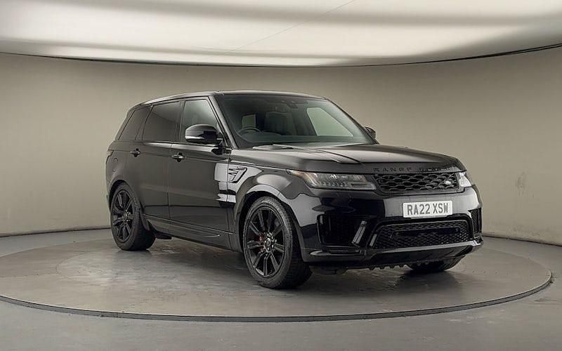Used Land Rover Range Rover Sport HSE Dynamic 404 HP (297 kW) 2021 Santorini black SUV