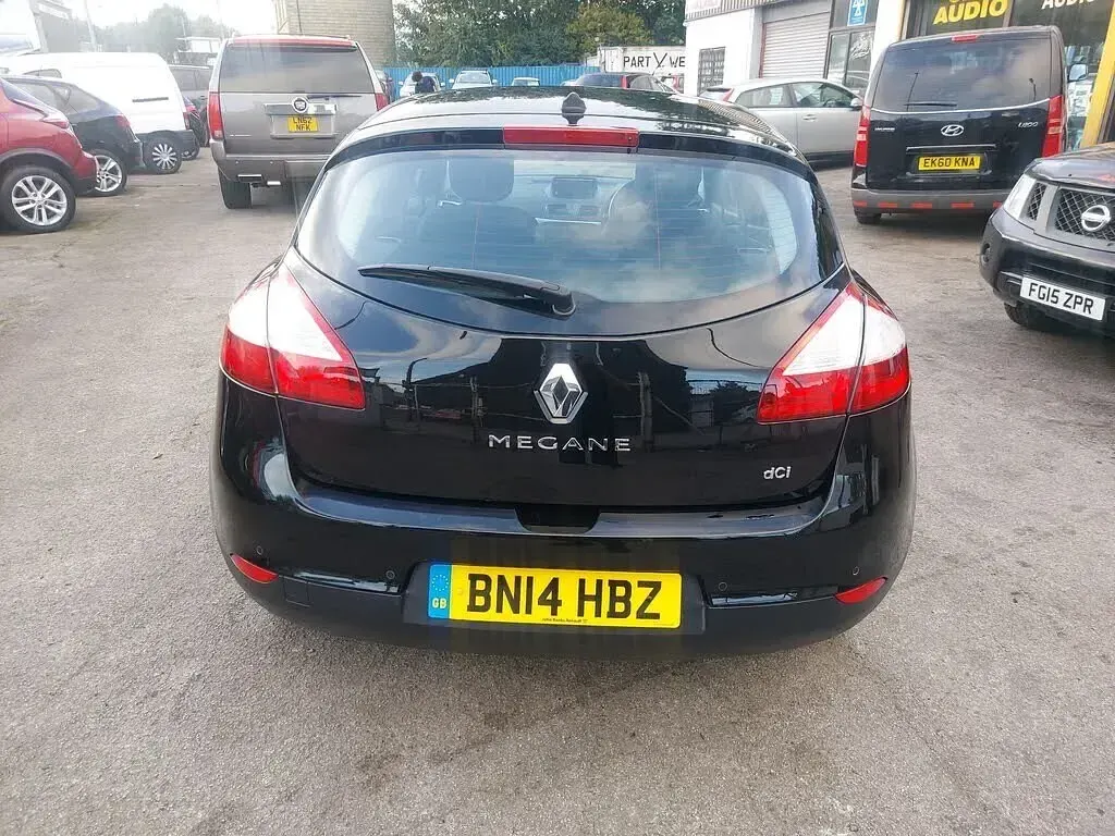 Used Renault Mégane Dynamique 2014 Black Hatchback