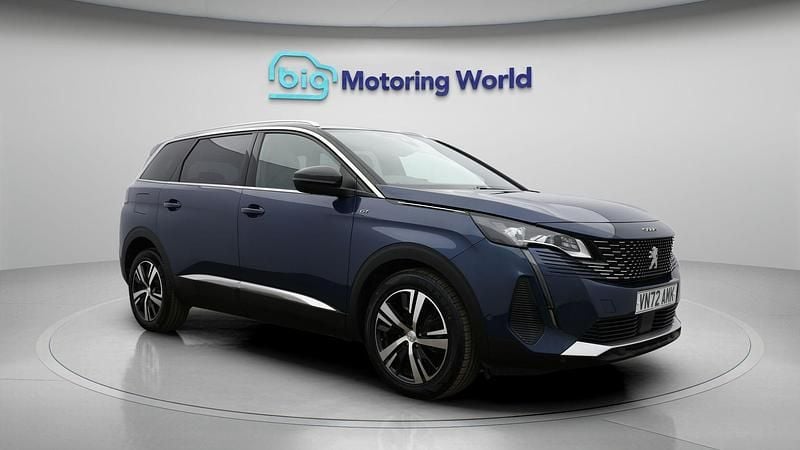 Used Peugeot 5008 GT-line 130 HP (95 kW) 2023 Blue SUV