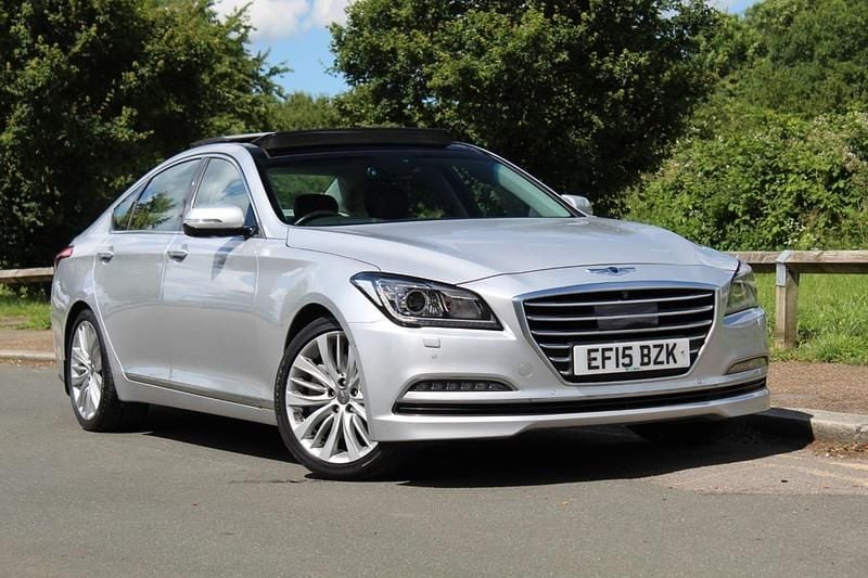 Used Hyundai Genesis 2015 Silver Sedan