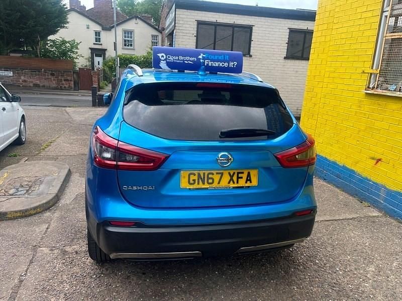 Used Nissan Qashqai N-Connecta 2017 Blue SUV