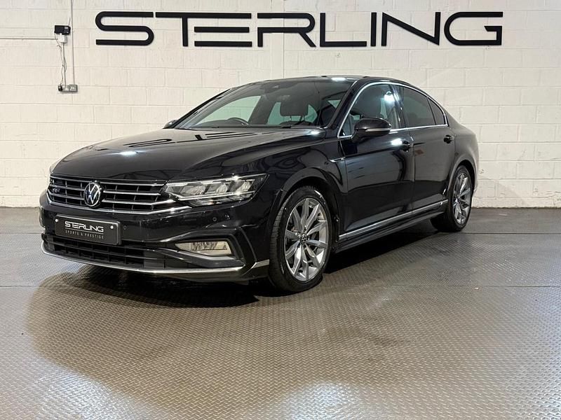 Used VW Passat R-line 2021 Black Sedan