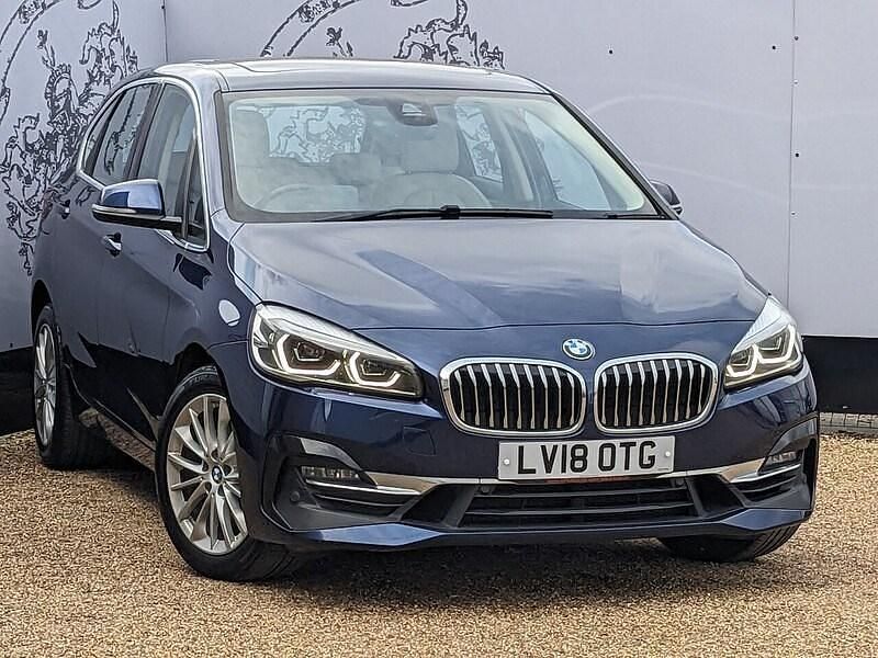 Used BMW 220 Luxury Line 2018 Blue Hatchback