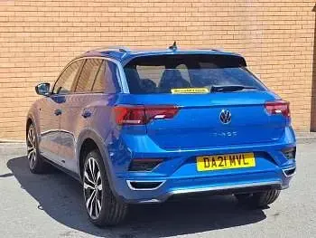 Used VW T-Roc R-line 2021 Blue SUV