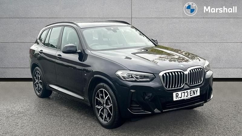 Carbon black Used 2023 BMW X3 M Sport SUV | £36,386 (Good price) - Image 1/4