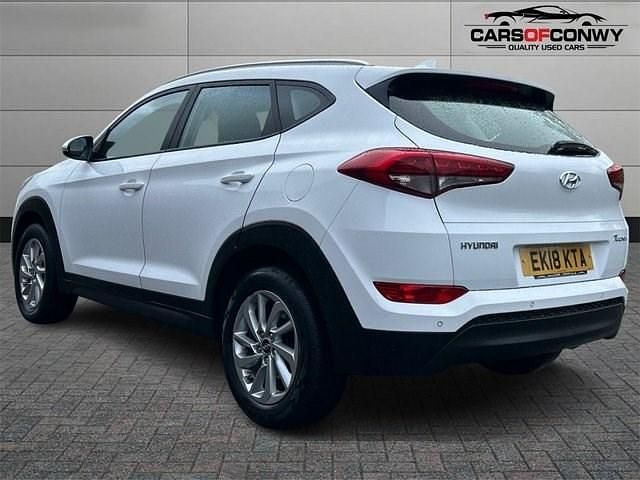 Used Hyundai Tucson SE 177 HP (130 kW) 2018 White SUV