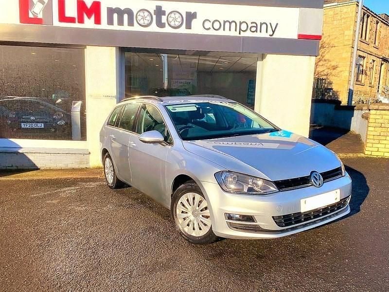 Silver Used 2014 VW Golf VII S Estate | £4,695 (Fair price) - Image 1/3